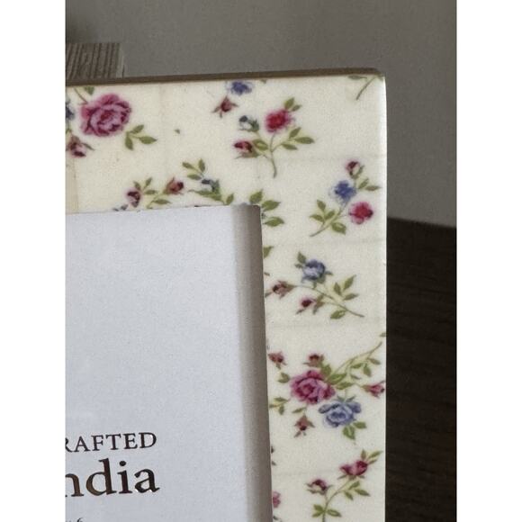 New 4x6 Vintage Inspired Floral COTTAGECORE Picture Frame - Picture 3 of 8